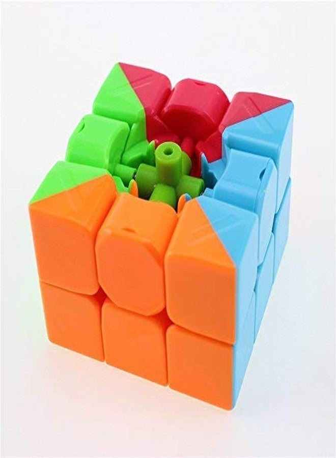 إندوس باي مكعب إندوس باي® 3 × 3 × 3 بدون ملصقات، لعبة ألغاز مكعب السرعة السحري - Image 4